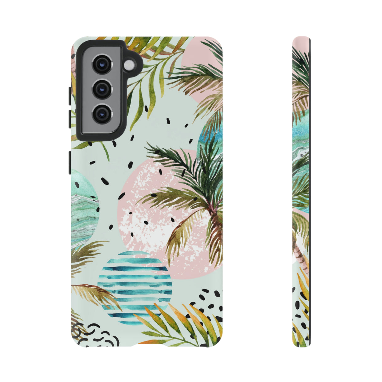 Summer Watercolor Android Case (Protective) Samsung Galaxy S21 Matte Phone Case