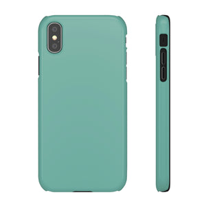 Green Sheen iPhone Case (Slim) iPhone XS Glossy Phone Case