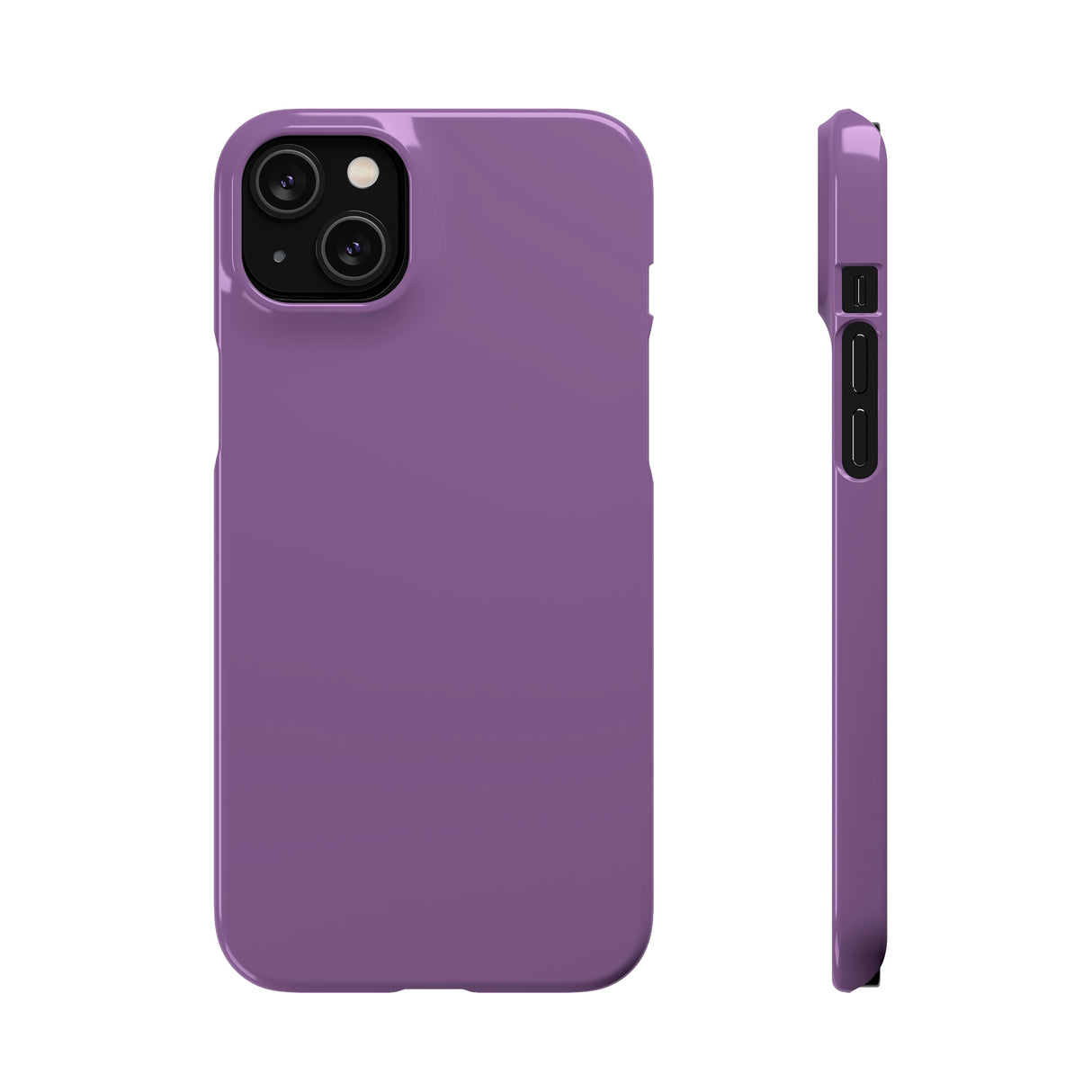 French Lilac iPhone Case (Slim) iPhone 14 Plus Glossy Phone Case