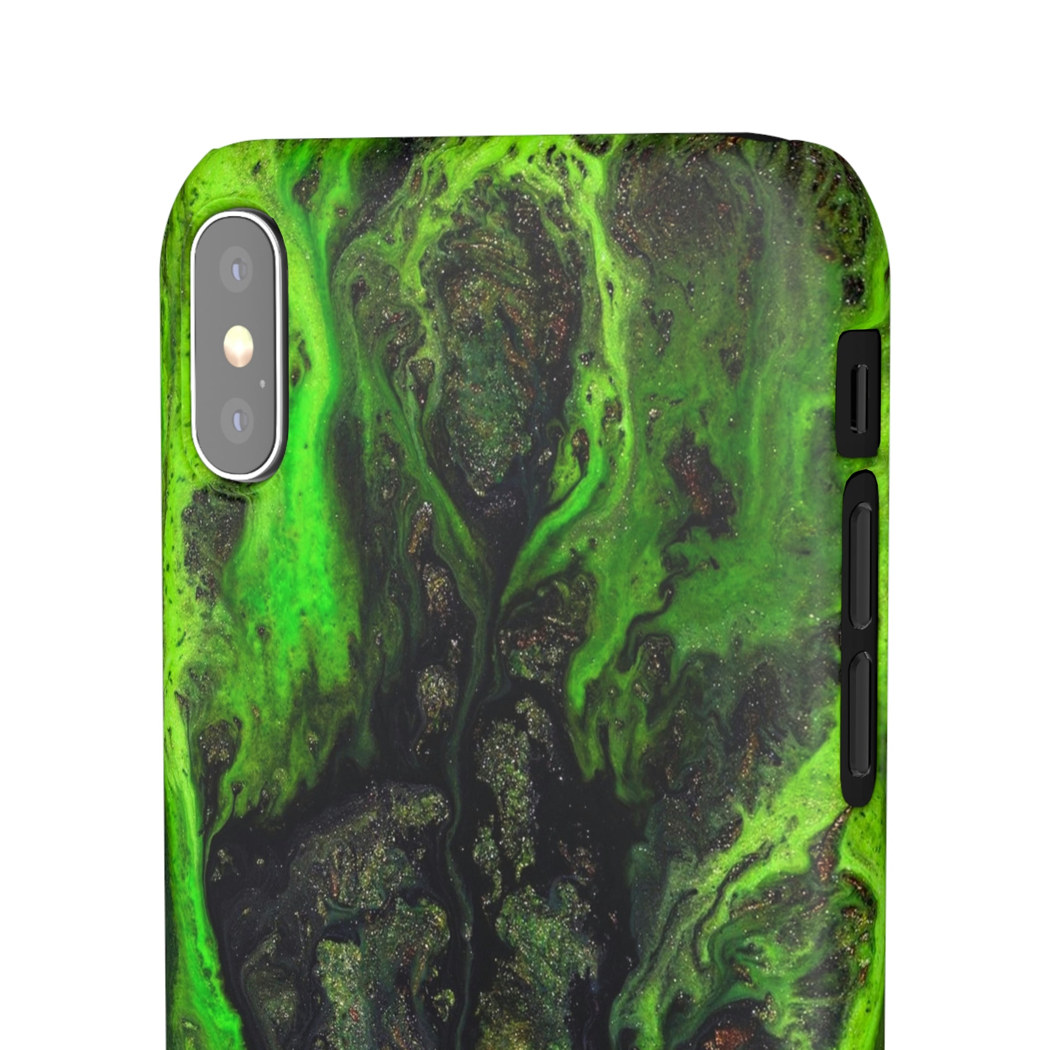 Toxic Ink Art iPhone Case (Slim) Phone Case