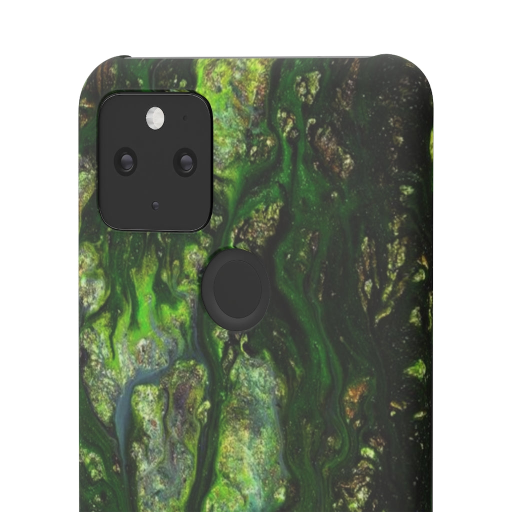 Smaragd Jewel Ink Art Android Case (Slim) Phone Case