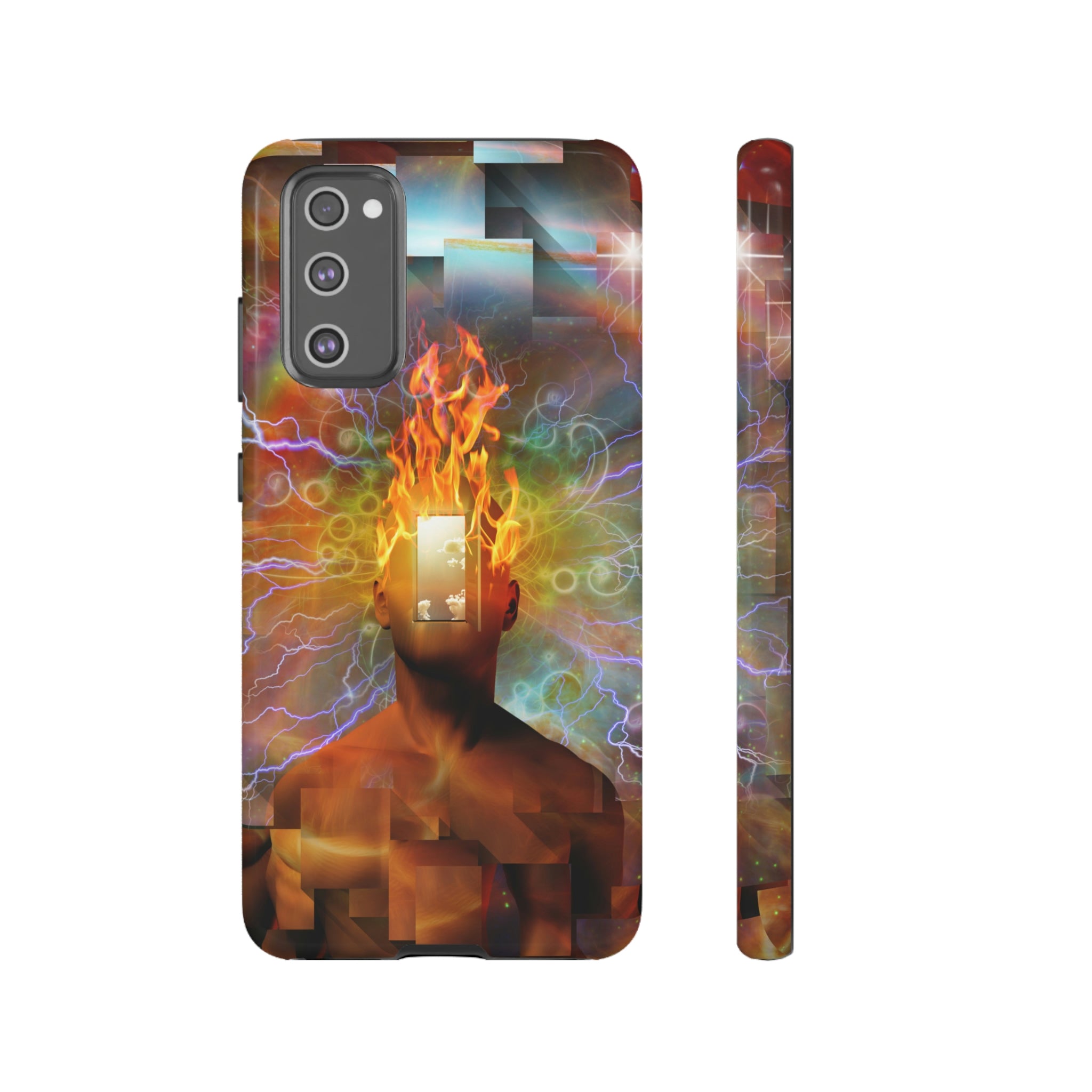 Burning Mind Android Case (Protective) Samsung Galaxy S20 FE Glossy Phone Case