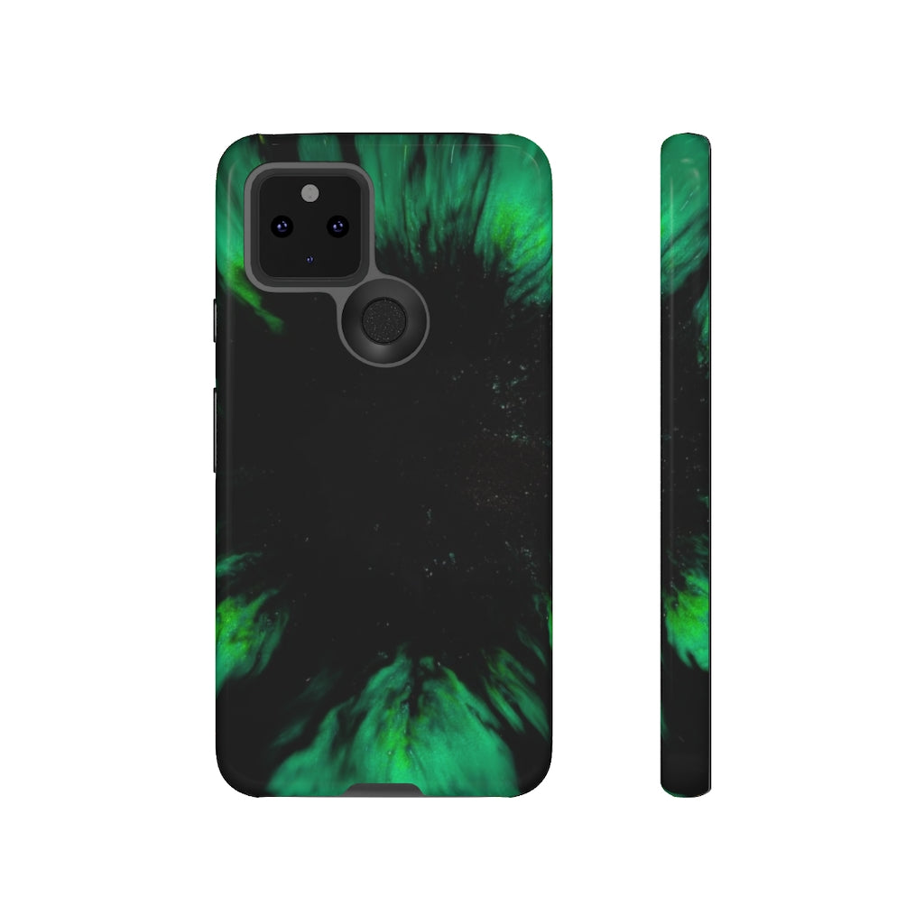 Northen Star Gaze Ink Art Android Case (Protective) Google Pixel 5 Glossy Phone Case