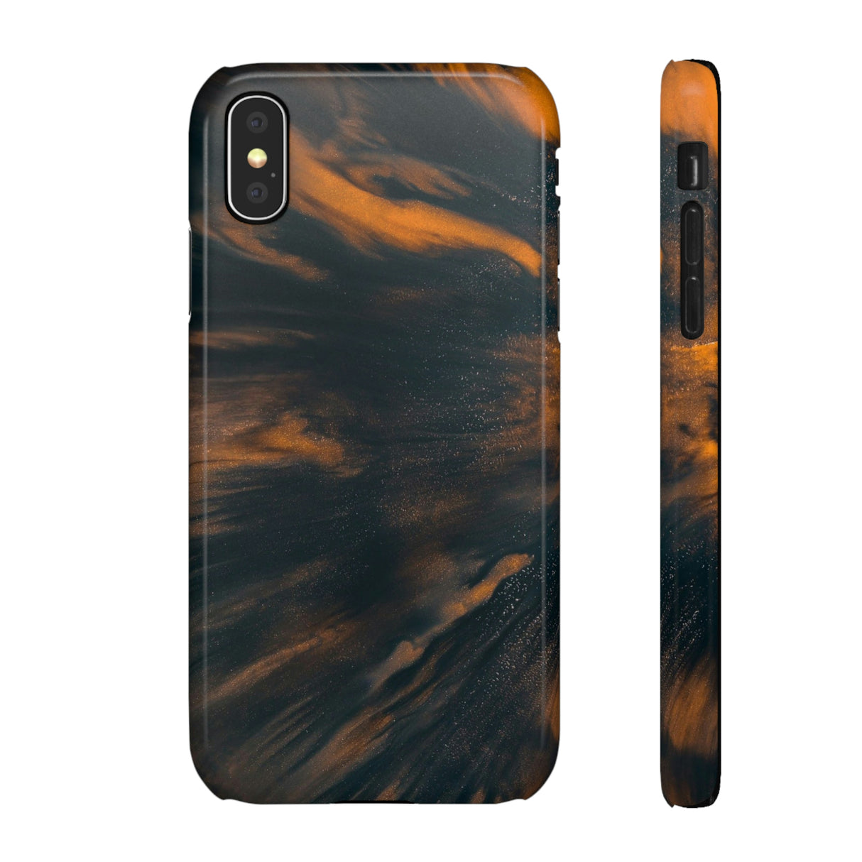 Space Speed Ink Art iPhone Case (Slim) iPhone X Glossy Phone Case