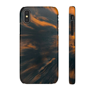 Space Speed Ink Art iPhone Case (Slim) iPhone X Glossy Phone Case