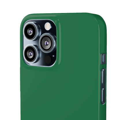 Dark Spring Green iPhone Case (Slim) Phone Case