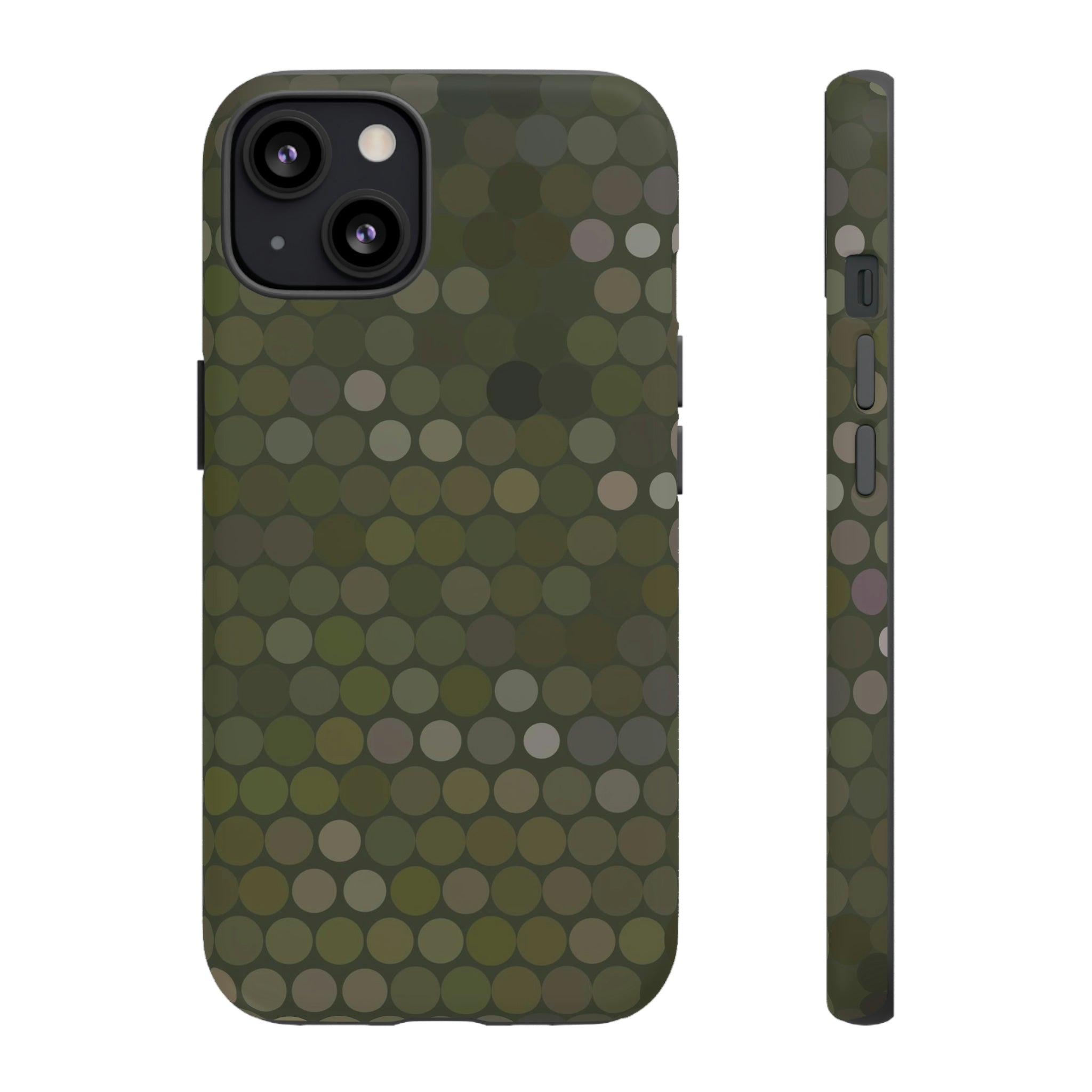 Military Dot Camo Phone case iPhone 13 Matte Phone Case