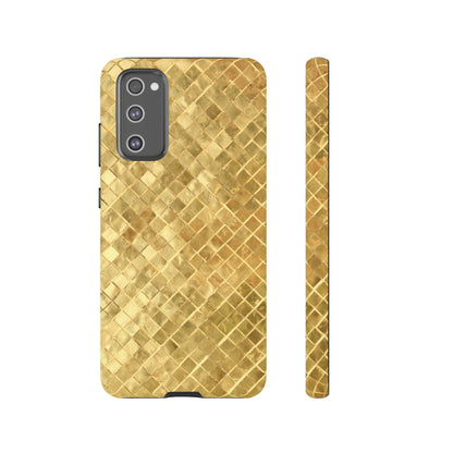 Golden Mosaic Android Case (Protective) Samsung Galaxy S20 FE Matte Phone Case