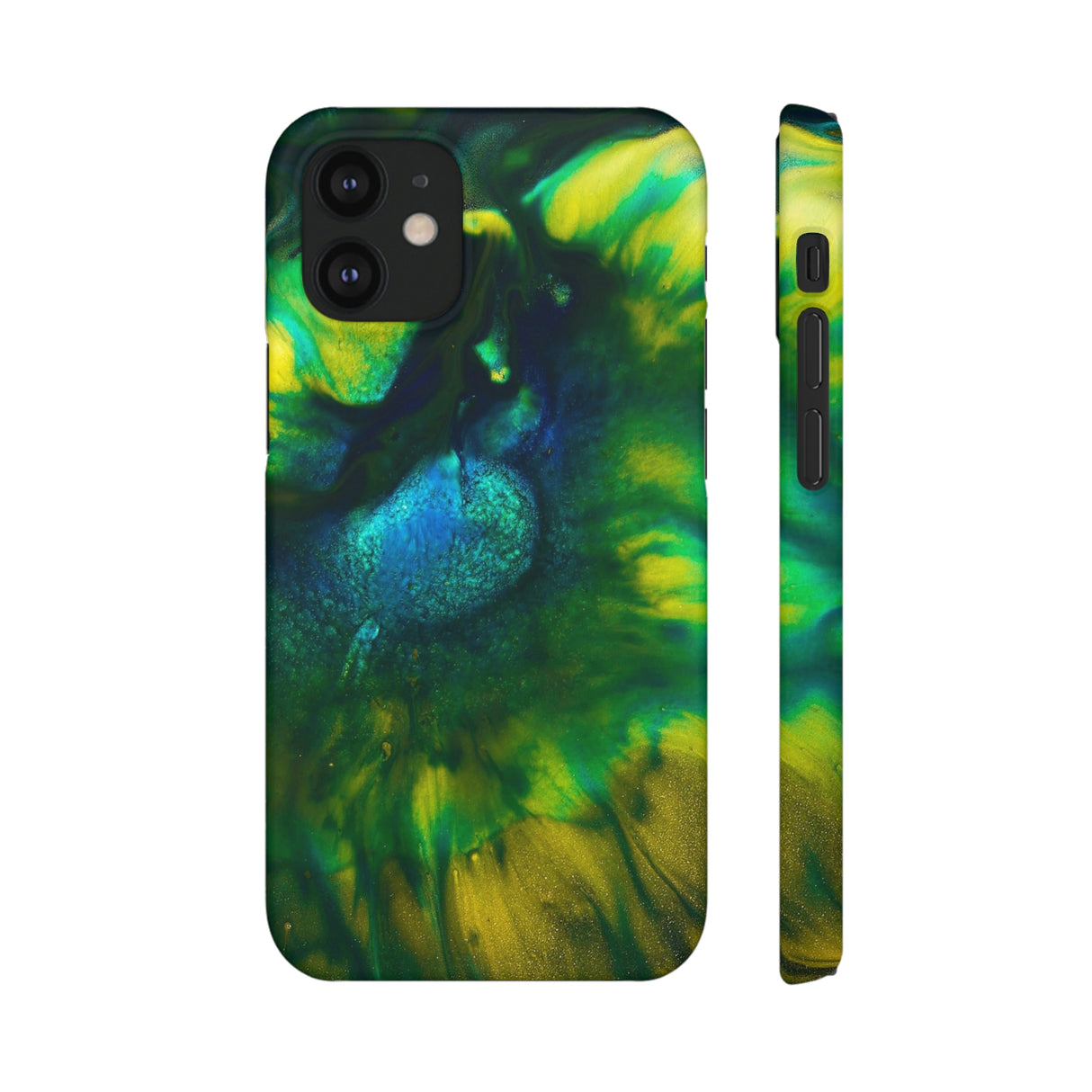 Dragon Eye Ink Art iPhone Case (Slim) iPhone 12 Mini Matte Phone Case