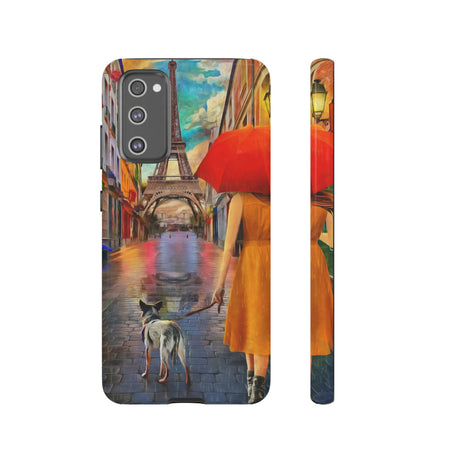 Rainy Day Paris Android Case (Protective) Samsung Galaxy S20 FE Glossy Phone Case