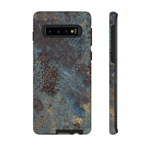 Blue Stone Android Case (Protective) Samsung Galaxy S10 Glossy Phone Case