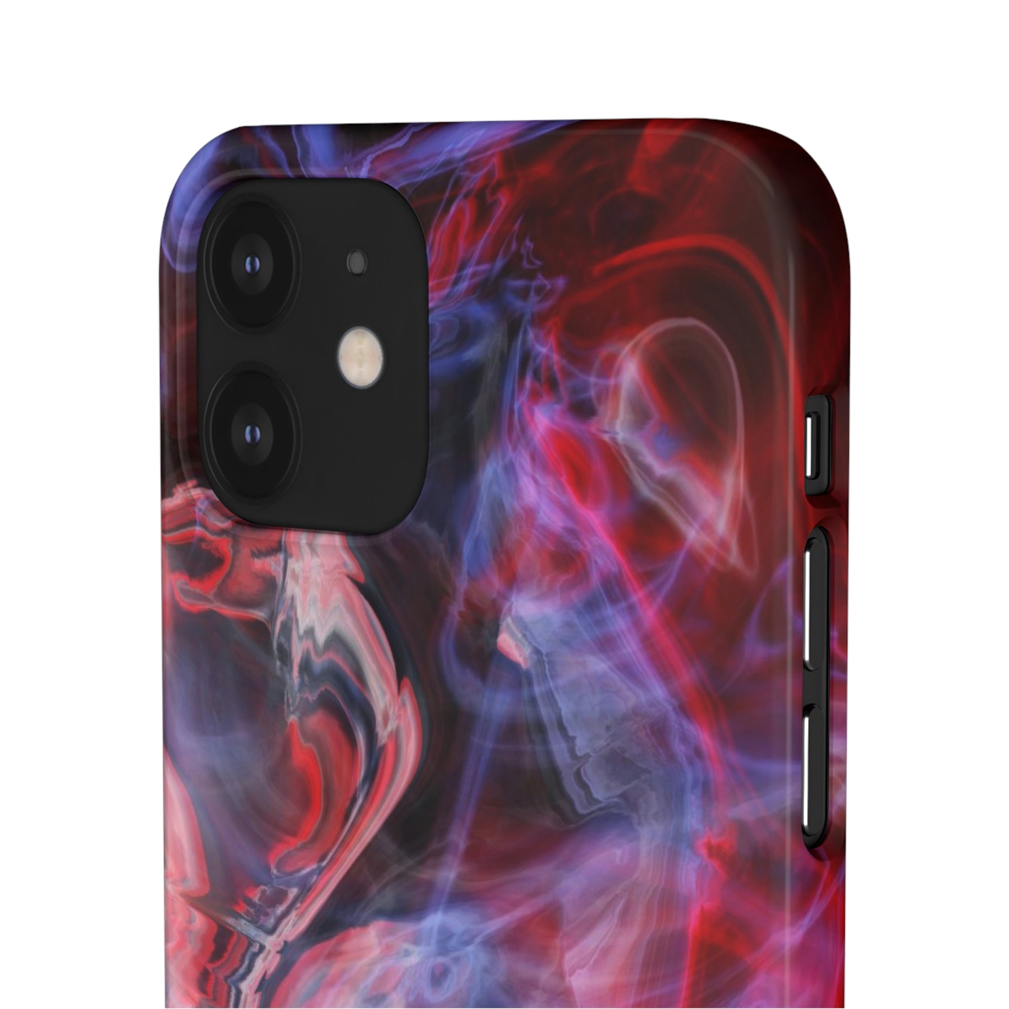 Red Marble iPhone Case (Slim) Phone Case