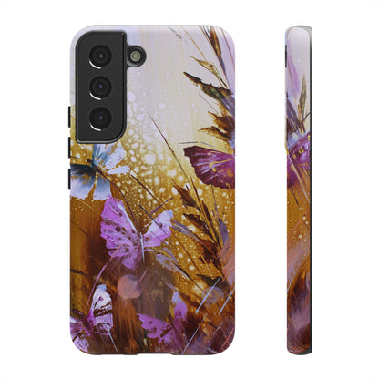 Butterflies Painting Android Case (Protective) Samsung Galaxy S22 Matte Phone Case