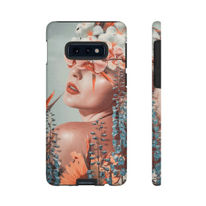 Contemporary Flowers Android Case (Protective) Samsung Galaxy S10E Glossy Phone Case