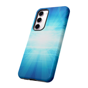 Abstract Blue Android Case (Protective) Phone Case