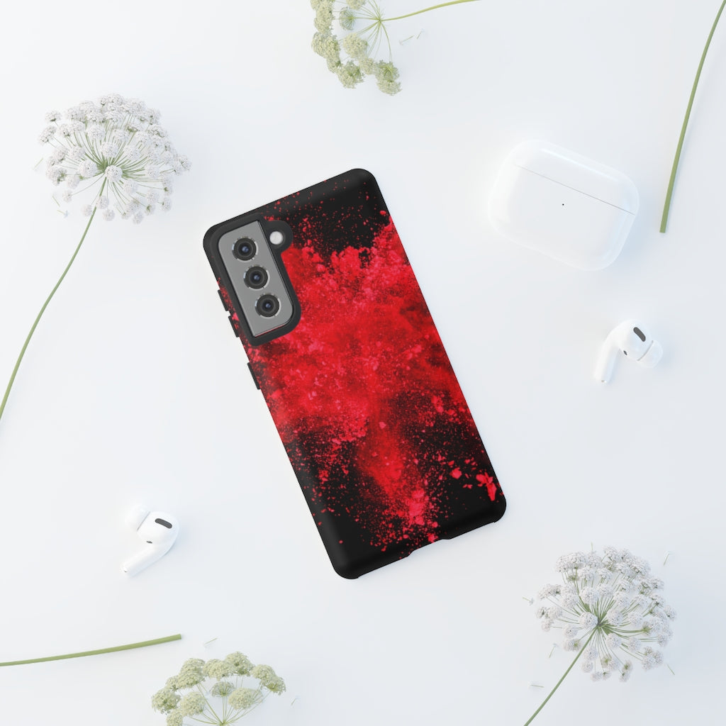 Red Explosion Andriod Case (Protective) Phone Case