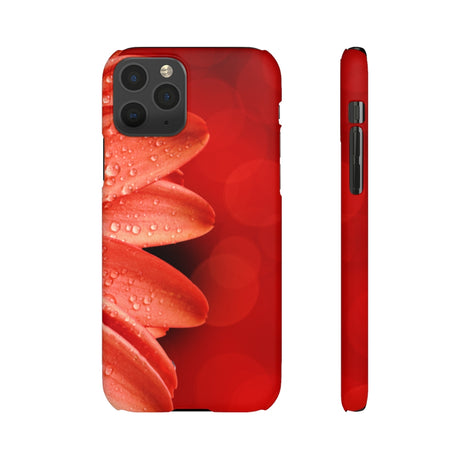 Red Spring Flower Samsung/iPhone (Slim) Phone Case