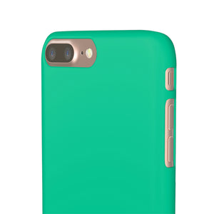 Caribbean Green iPhone Case (Slim) Phone Case