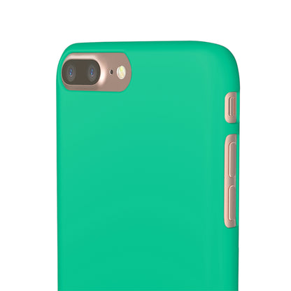 Caribbean Green iPhone Case (Slim) Phone Case