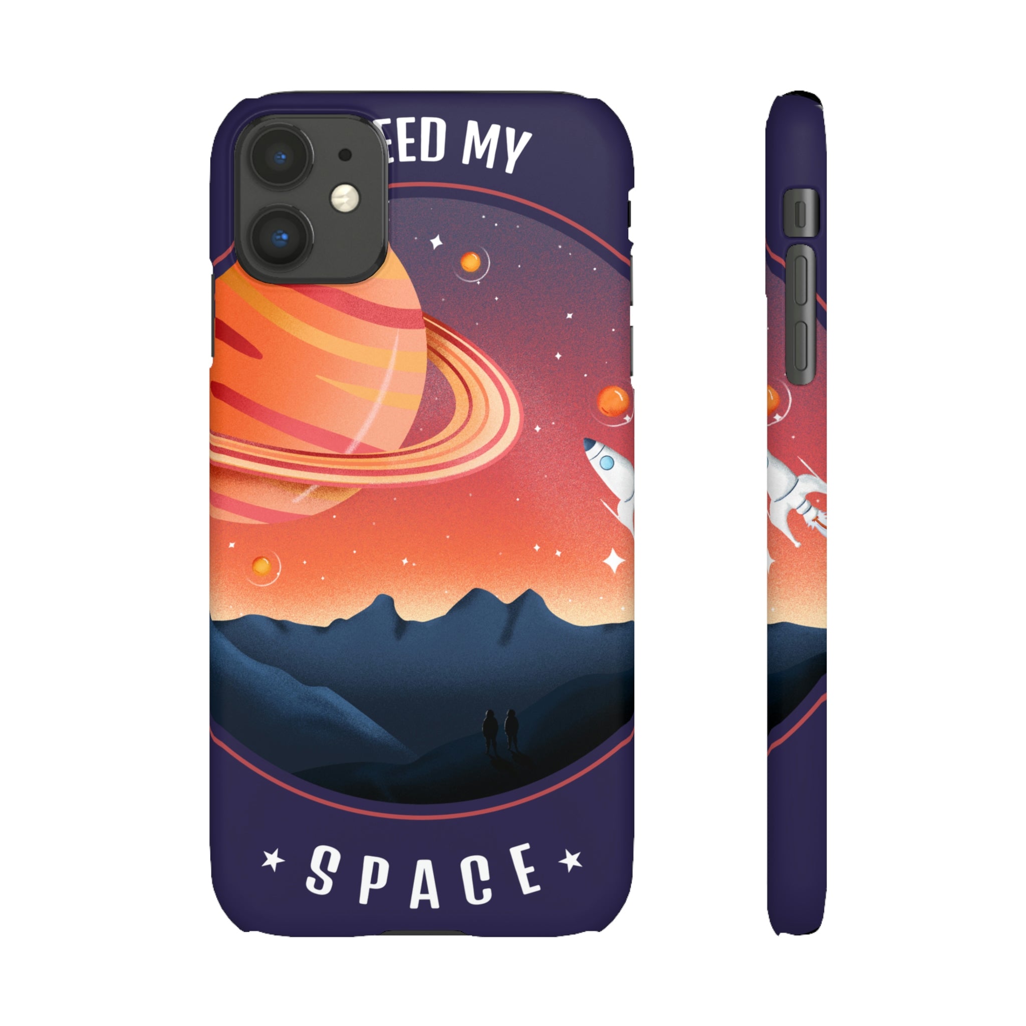 Express Galaxy iPhone Case (Slim) iPhone 11 Matte Phone Case