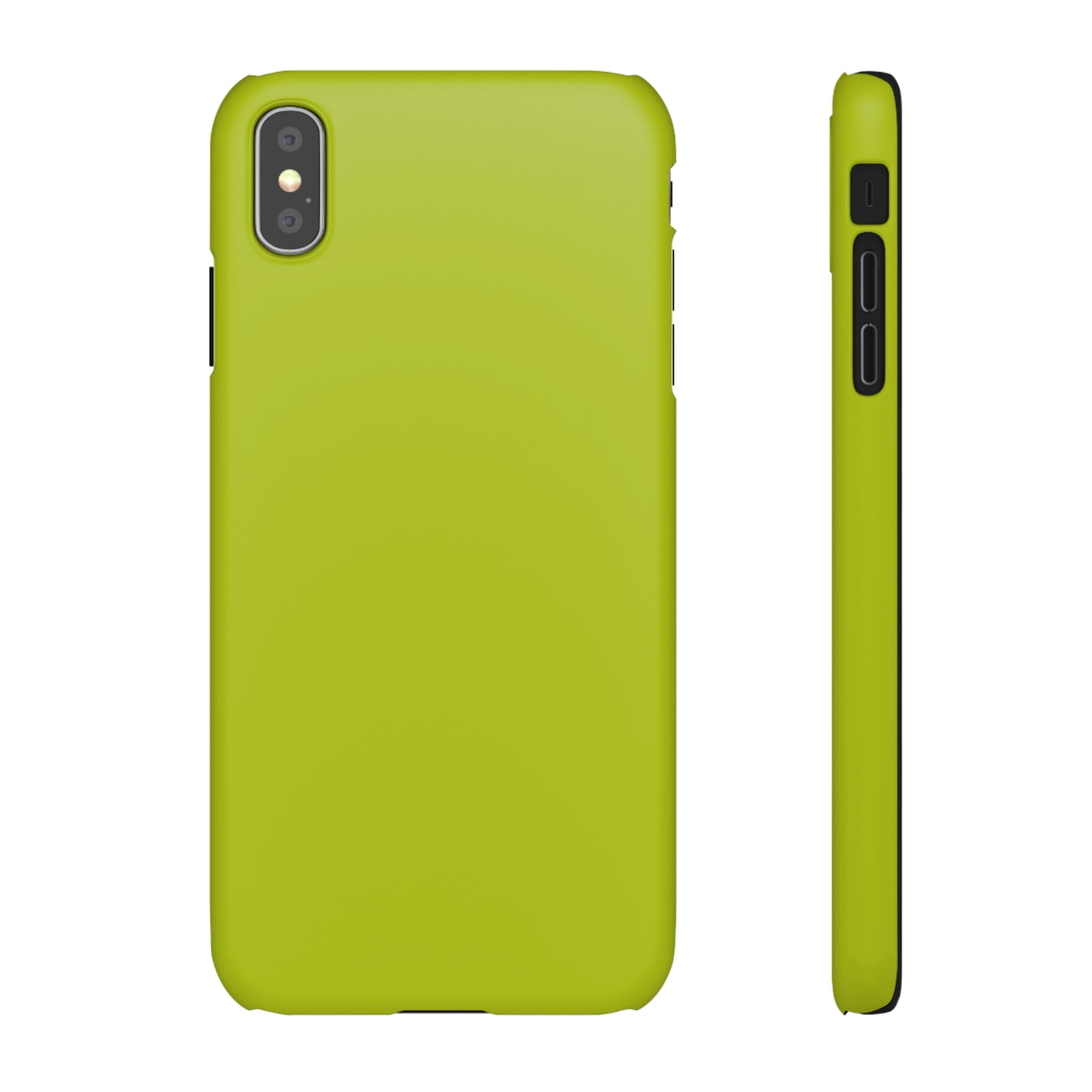 Acid Green iPhone Case (Slim) iPhone XS MAX Matte Phone Case