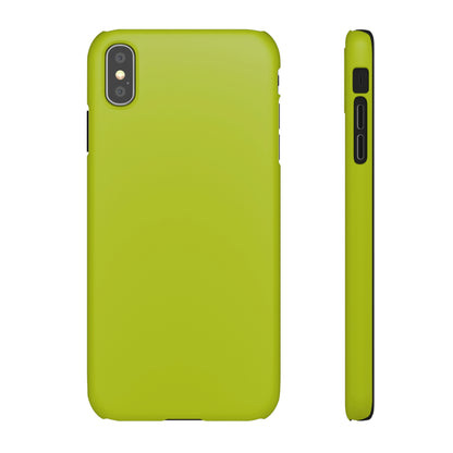 Acid Green iPhone Case (Slim) iPhone XS MAX Matte Phone Case