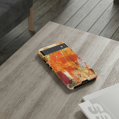 Abstract Orange Art Android Case (Protective) Phone Case