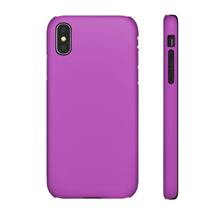 Deep Fuchsia Purple iPhone Case (Slim) iPhone X Matte Phone Case