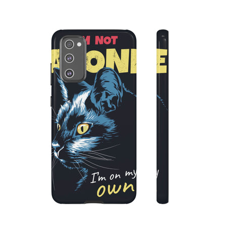 Black Cat Poster Android Case (Protective) Samsung Galaxy S20 FE Glossy Phone Case