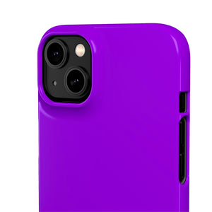 Dark Violet iPhone Case (Slim) Phone Case