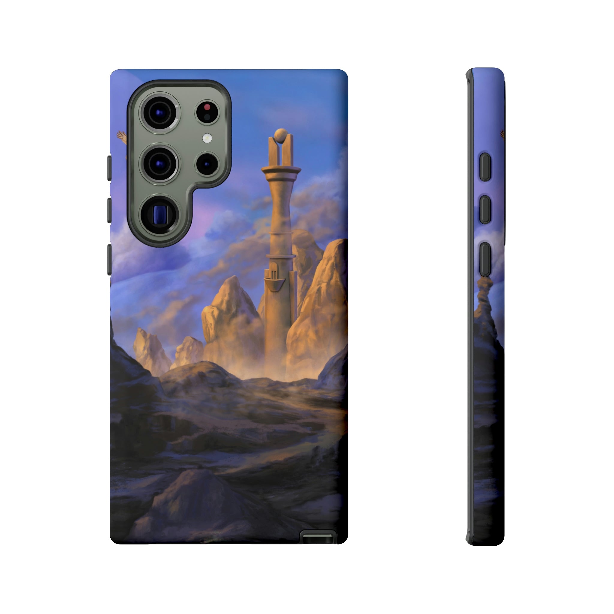 Mysterious Tower Android Case (Protective) Samsung Galaxy S23 Ultra Matte Phone Case