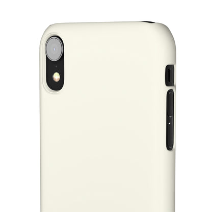 Floral White iPhone Case (Slim) Phone Case