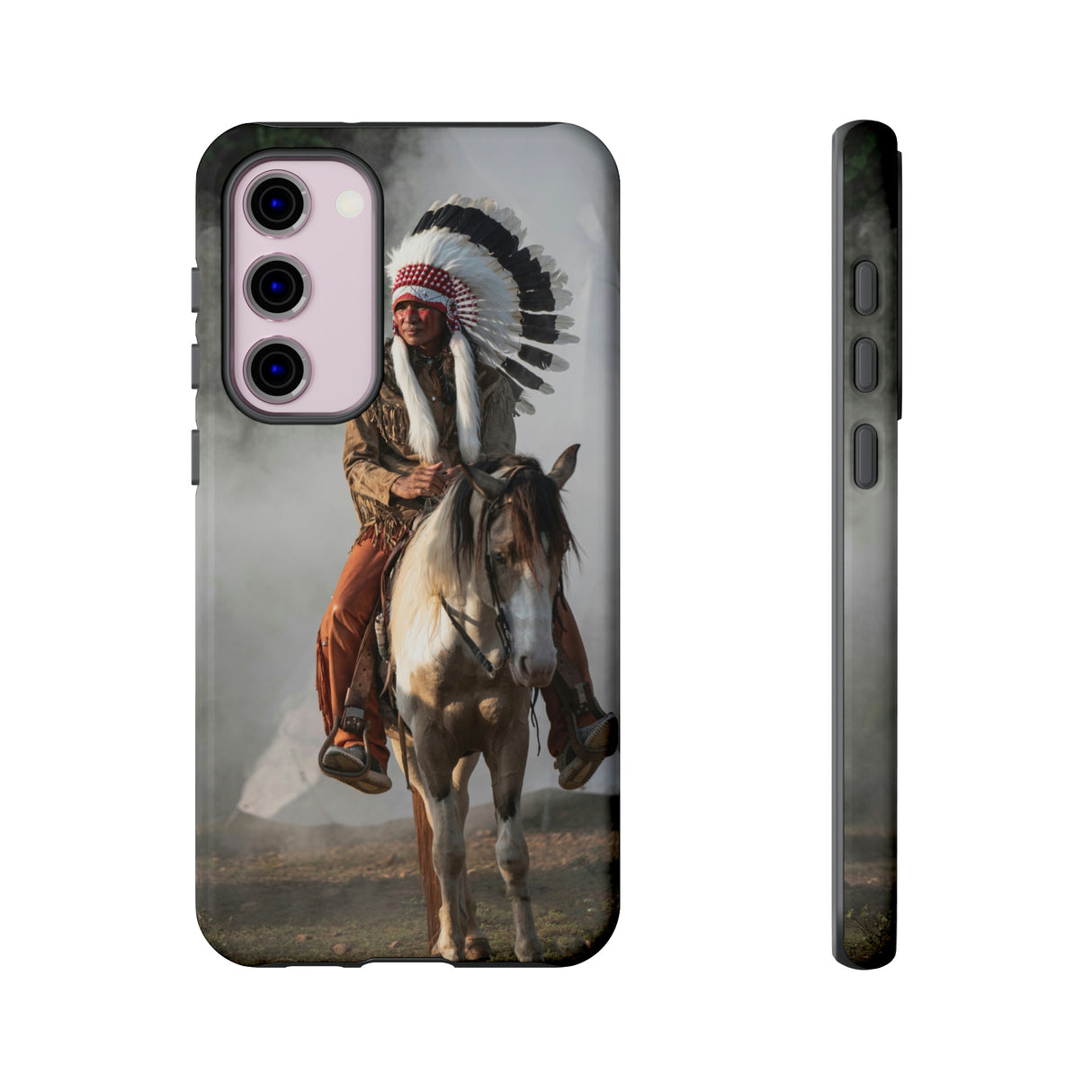 Indian Cheif Android Case (Protective) Samsung Galaxy S23 Plus Glossy Phone Case