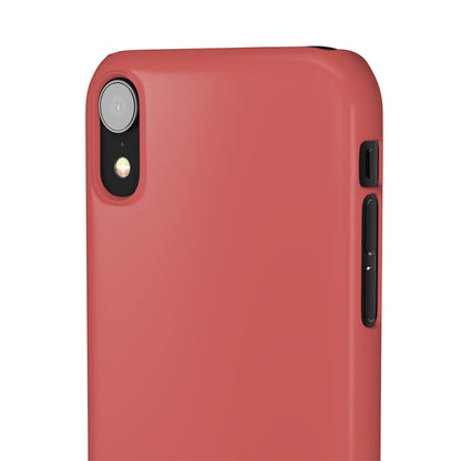 Indian Red iPhone Case (Slim) Phone Case