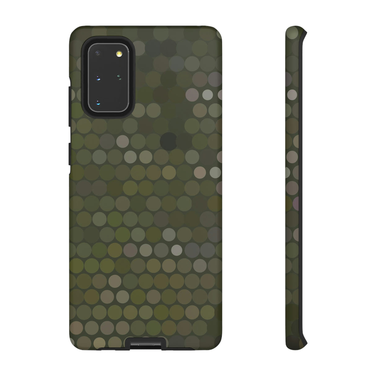 Military Dot Camo Phone case Samsung Galaxy S20+ Matte Phone Case