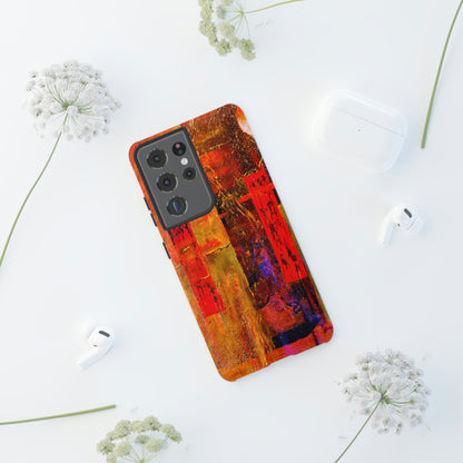 Red Oil Painting Android Case (Protective) Phone Case