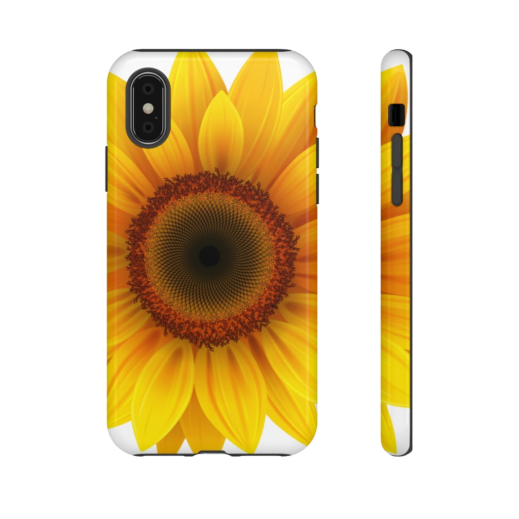 Simply Sunflower iPhone Case (Protective) iPhone X Glossy Phone Case