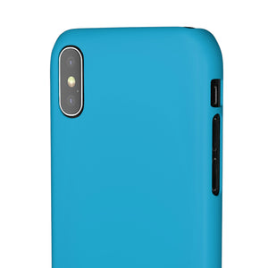 Bright Cerulean iPhone Case (Slim) Phone Case