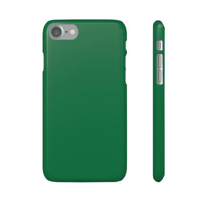 Dark Spring Green iPhone Case (Slim) iPhone 7 Glossy Phone Case