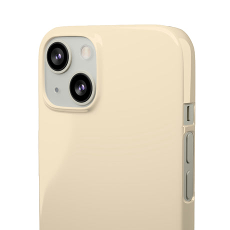 Blanched Almond iPhone Case (Slim) Phone Case