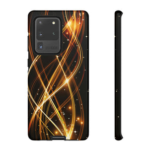 Golden Lines Android Case (Protective) Samsung Galaxy S20 Ultra Glossy Phone Case