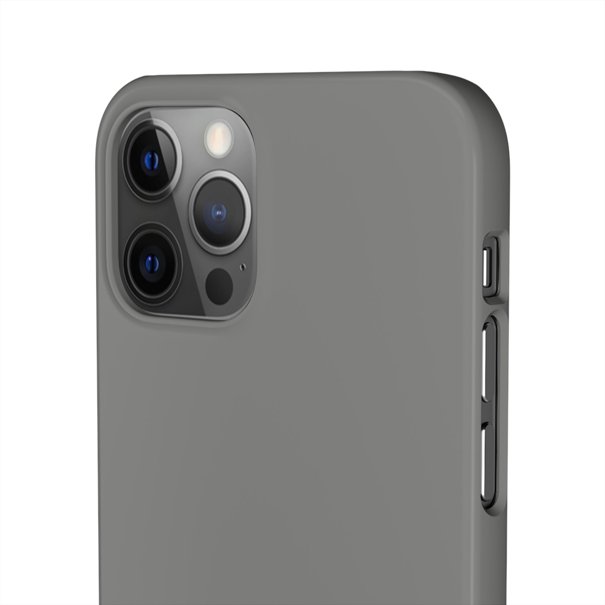 Battleship Gray iPhone Case (Slim) Phone Case