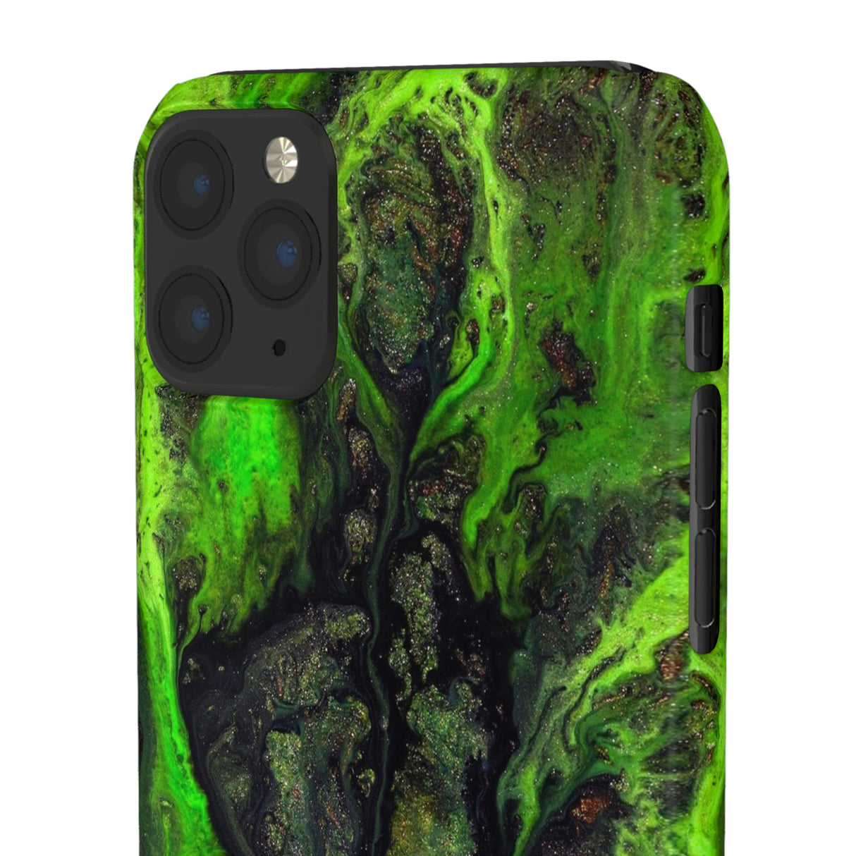 Toxic Ink Art iPhone Case (Slim) Phone Case