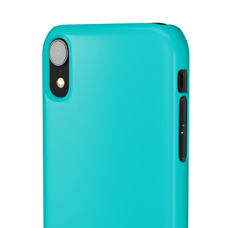 Dark Turquoise iPhone Case (Slim) Phone Case