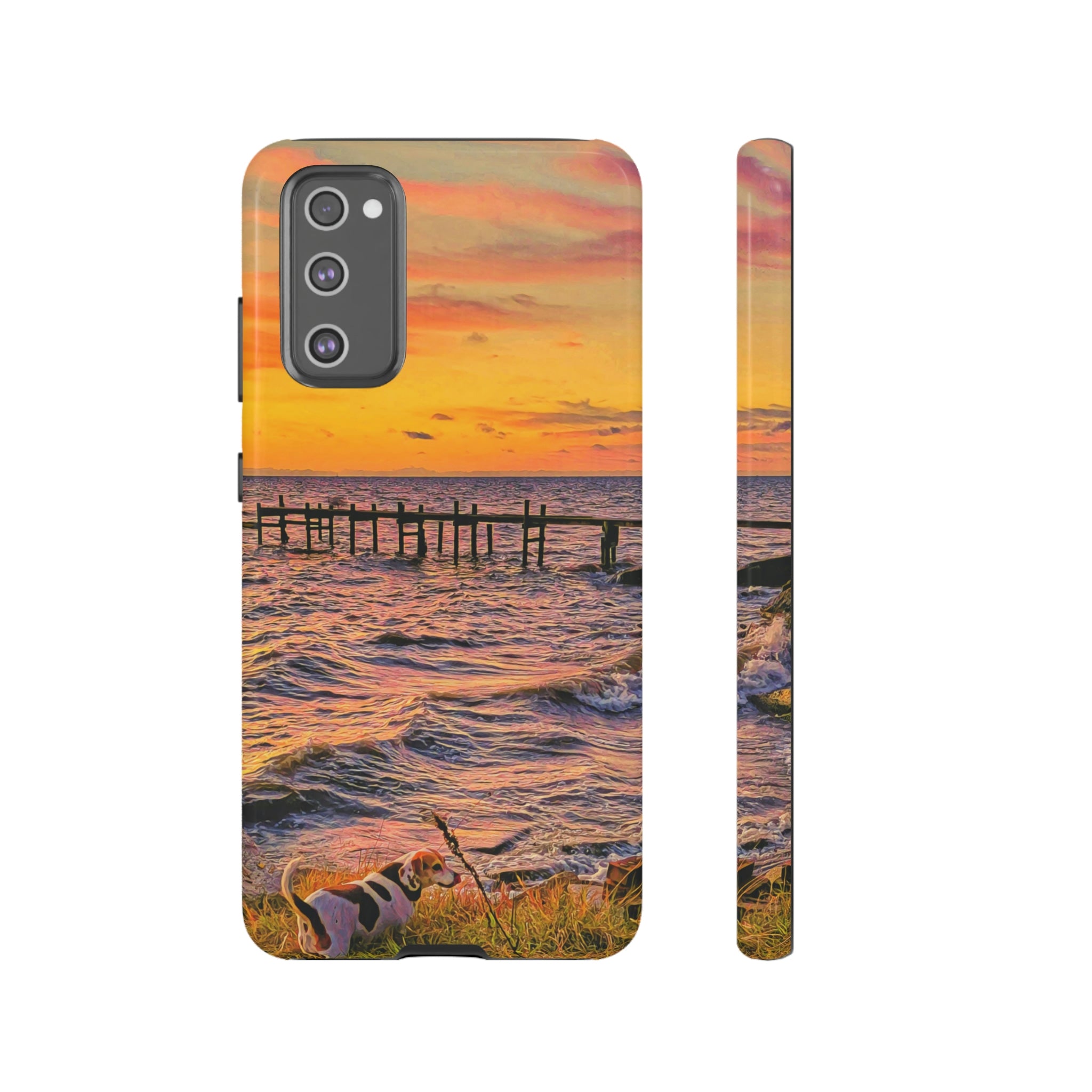 SunDown Android Case (Protective) Samsung Galaxy S20 FE Glossy Phone Case