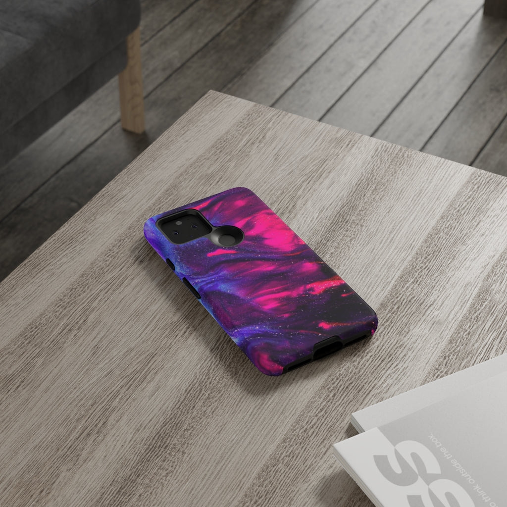 Deep Purple Ink Art Android Case (Protective) Phone Case