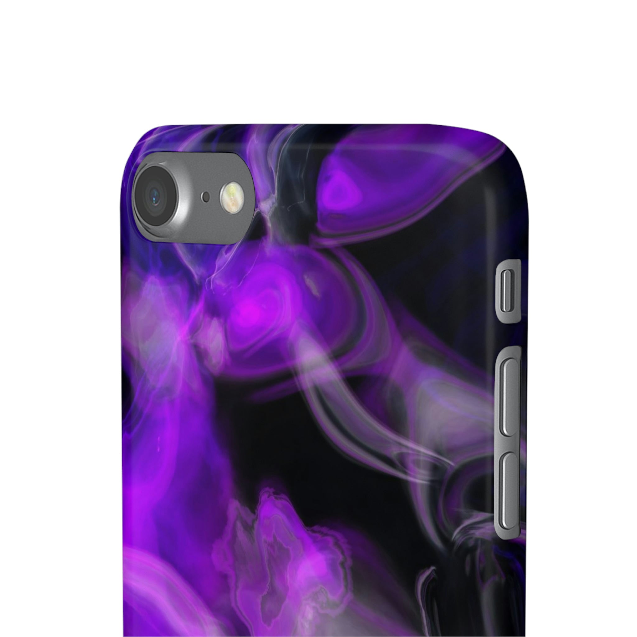 Purple Marble iPhone Case (Slim) Phone Case