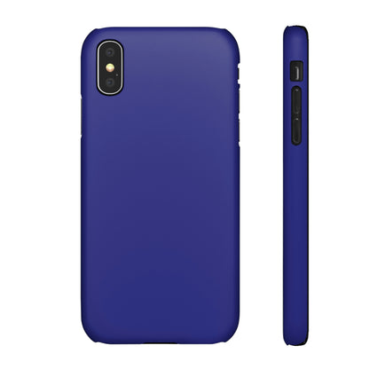 Cosmic Cobalt Blue iPhone Case (Slim) iPhone X Matte Phone Case