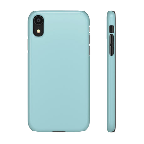 Crystal Blue iPhone Case (Slim) iPhone XR Glossy Phone Case