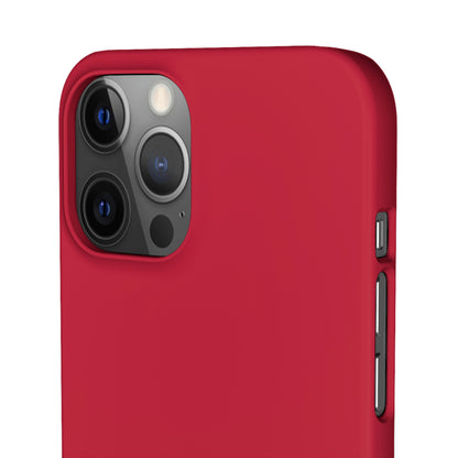 Cardinal Red iPhone Case (Slim) Phone Case